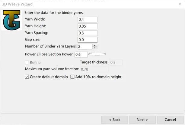 PART-03 Texgen-Layer to Layer织物模型的建立03的图5