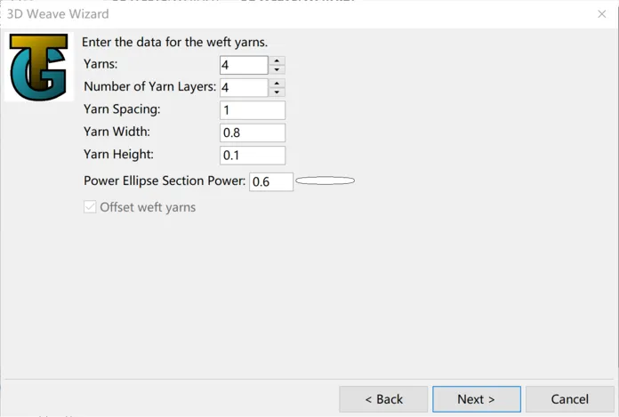 PART-03 Texgen-Layer to Layer织物模型的建立03的图3