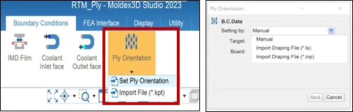 Moldex3D模流分析之Composite 2023 如何于Studio编辑RTM纤维布排向的图1