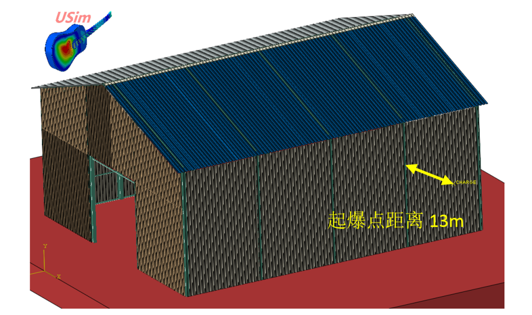 CONWEP爆炸冲击模型简介与应用的图10