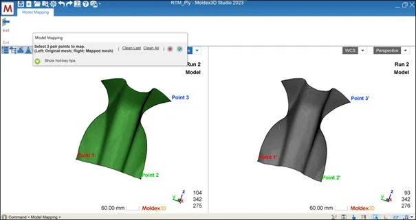 Moldex3D模流分析之Composite 2023 如何于Studio编辑RTM纤维布排向的图6