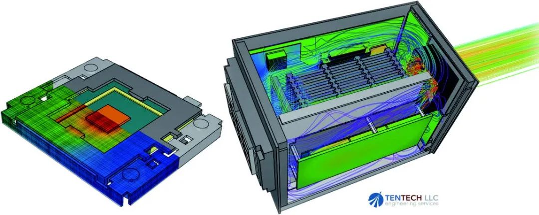 案例分享 | Cradle CFD为复杂航空电子设备提供高级热仿真的图2
