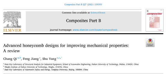 大连理工|清华大学发表顶刊综述：先进蜂窝结构设计及力学性能提升研究进展！的图3