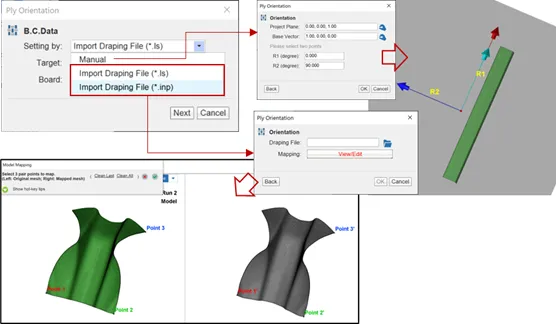 Moldex3D模流分析之边界条件网格和叠层排向的图9