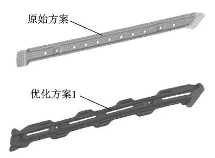 基于HyperMesh的某乘用车门外板抗凹分析及优化的图3