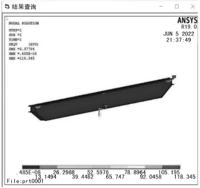 双梁桥式起重机箱形偏轨主梁CAE设计方法的图9