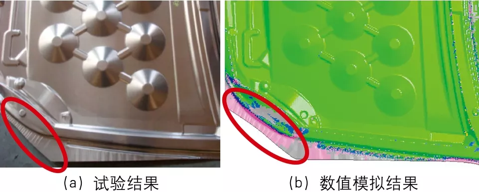 变摩擦系数下的铝合金板材冲压成形无网格法数值模拟的图14