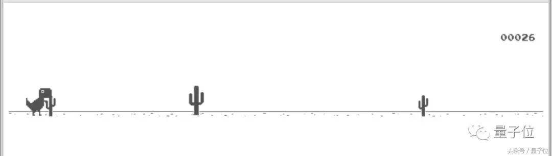 Chrome暗藏的恐龙跳一跳，已经被AI轻松掌握了
