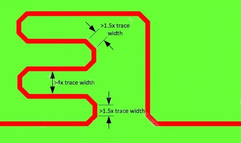 干货 | PCB Layout 跳坑指南：PCB走线角度选择不该90°？的图10