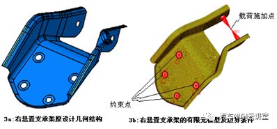 动力总成悬置支架多工况拓扑优化设计研究的图8