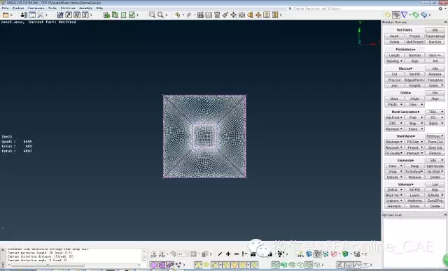 ANSA中旋转区域的网格处理及fluent中interface设置的图7