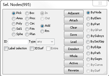 LS-Prepost 选择过滤器的说明的图2