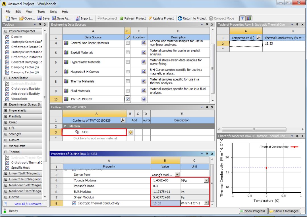 ANSYS Workbench材料参数库的建立 附ANSYS WORKBENCH工程实例详解下载的图9