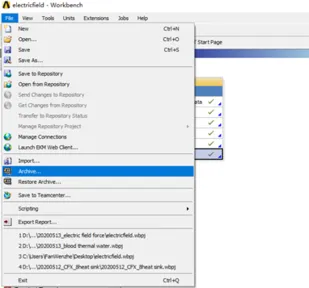 如何在ANSYS workbench中压缩文件的图4