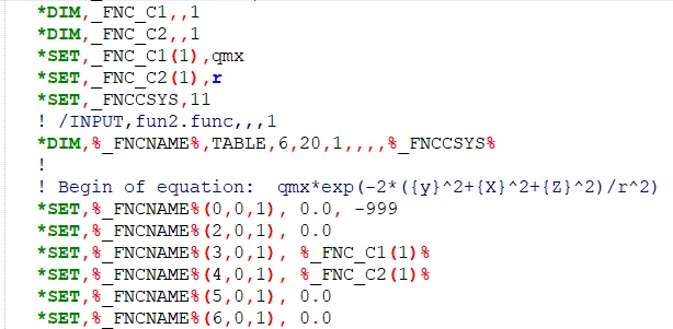 ANSYS经典中使用APDL语言施加移动高斯热源的图11