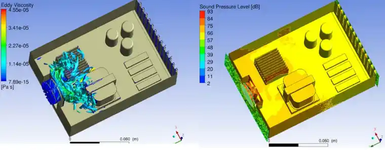 ANSYS Workbench精选案例｜对电源模块进行多物理场模拟计算的图4