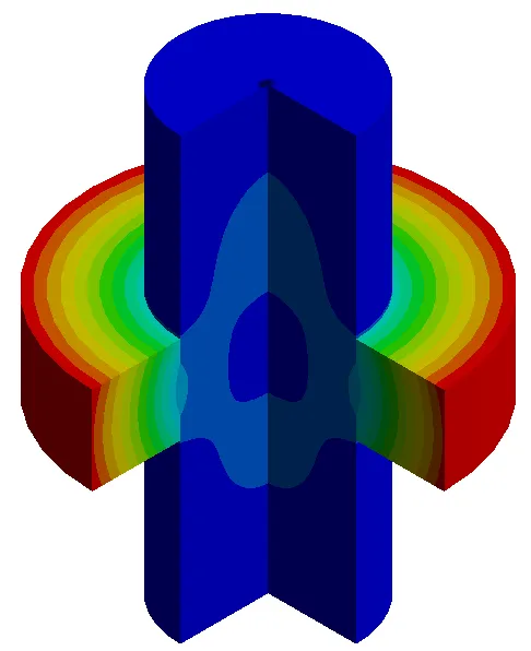 ANSYS workbench过盈配合分析案例的图1