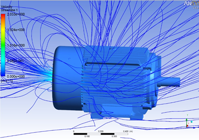 Ansys CFD在电机散热仿真中的应用的图12