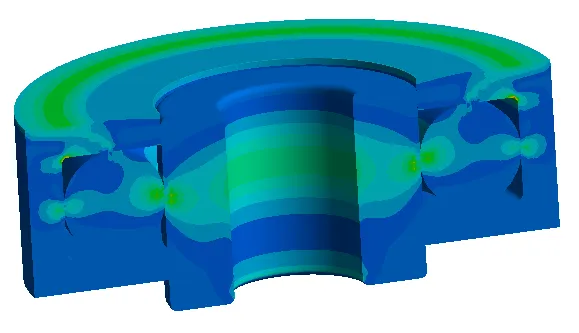 ANSYS workbench O型圈过盈配合接触分析
的图3