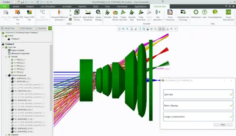 Ansys Zemax | 手机镜头设计 - 第 2 部分：使用 OpticsBuilde
Ansys Zemax | 手机镜头设计 - 第 2 部分：使用 OpticsBuilder 实现光机械封装的图3