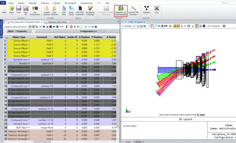 Ansys Zemax | 手机镜头设计 - 第 2 部分：使用 OpticsBuilde
Ansys Zemax | 手机镜头设计 - 第 2 部分：使用 OpticsBuilder 实现光机械封装的图1