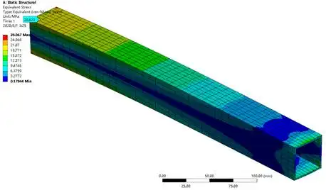 基于ANSYS Workbench与Simsolid VR四人座时空穿梭机机架计算对比的图55