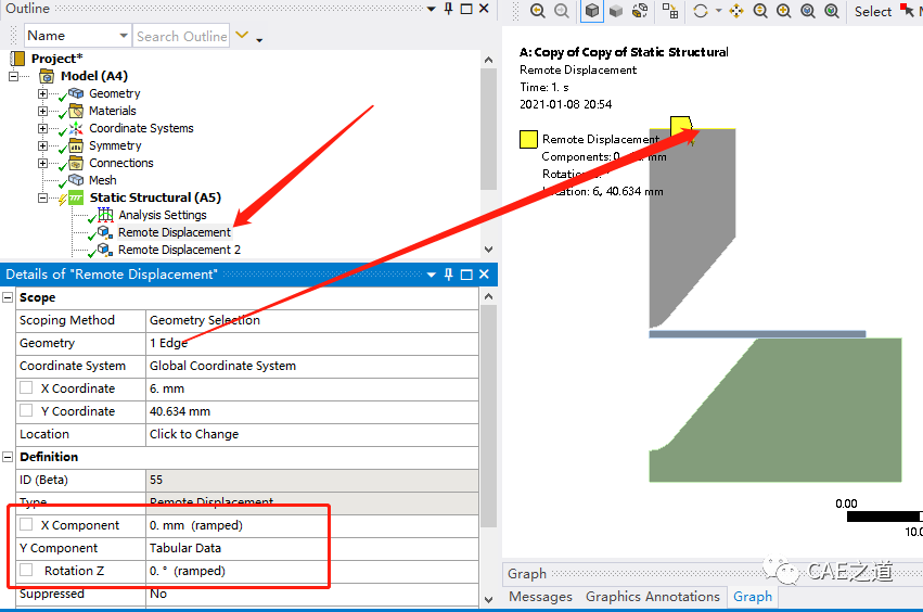 ANSYS Workbench分析实例之冲压成型的图12