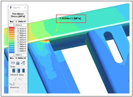 基于ANSYS Workbench与Simsolid VR四人座时空穿梭机机架计算对比的图37