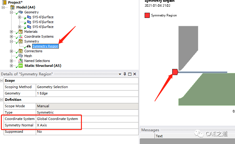 ANSYS Workbench分析实例之冲压成型的图9