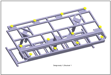 基于ANSYS Workbench与Simsolid VR四人座时空穿梭机机架计算对比的图24