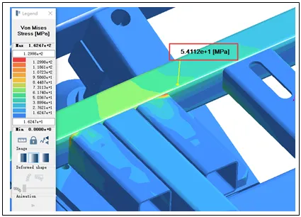 基于ANSYS Workbench与Simsolid VR四人座时空穿梭机机架计算对比的图44