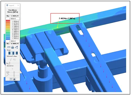 基于ANSYS Workbench与Simsolid VR四人座时空穿梭机机架计算对比的图31