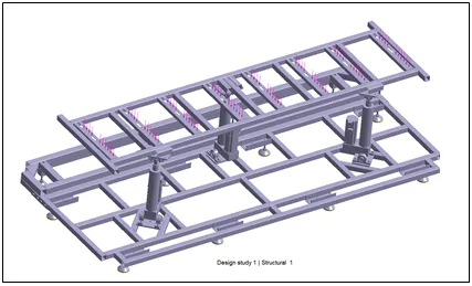 基于ANSYS Workbench与Simsolid VR四人座时空穿梭机机架计算对比的图21