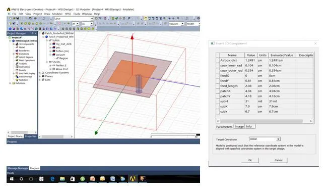 干货 | 基于ANSYS HFSS微带天线仿真分析介绍的图6