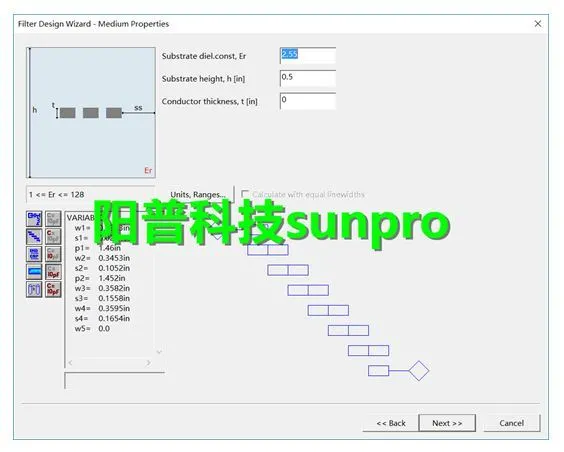 干货 | ANSYS滤波器设计模块功能介绍的图8