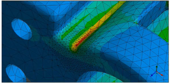 ANSYS Mechanical 2022 新功能：单元、接触、断裂力学、并行计算的图6