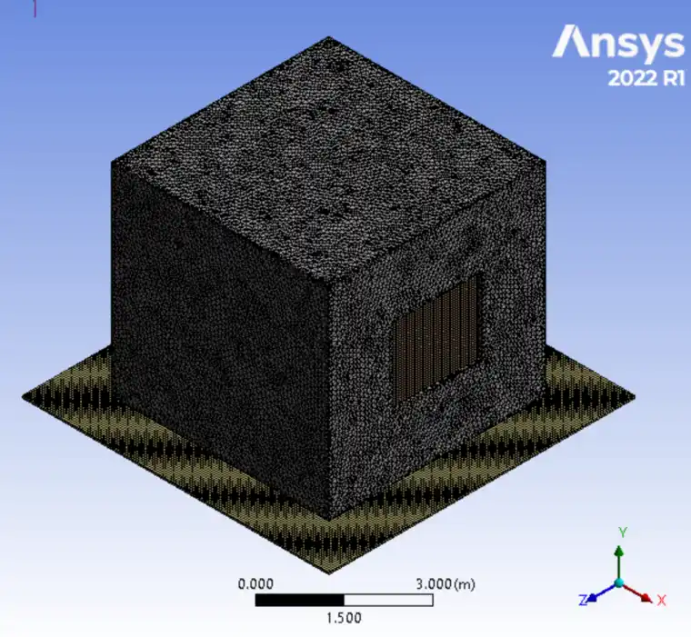 使用ANSYS Workbench进行房屋隔热分析的图4