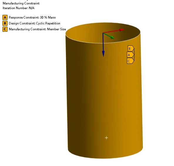 基于 ANSYS WORKBENCH  2023R1拓扑优化的图3