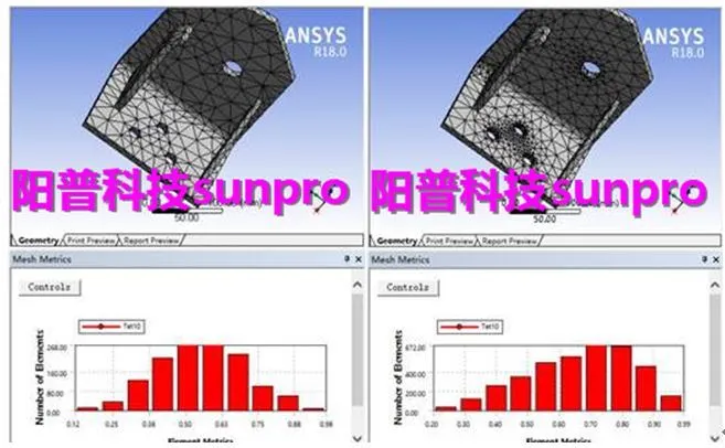 干货 | ANSYS Workbench全局网格划分方法介绍的图8