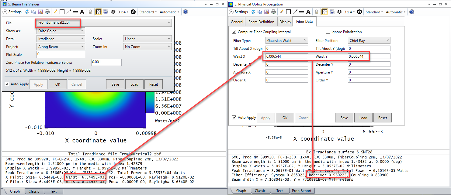 Ansys Zemax光学设计软件技术教程：如何将模拟在Lumerical与OpticStudio间的图23