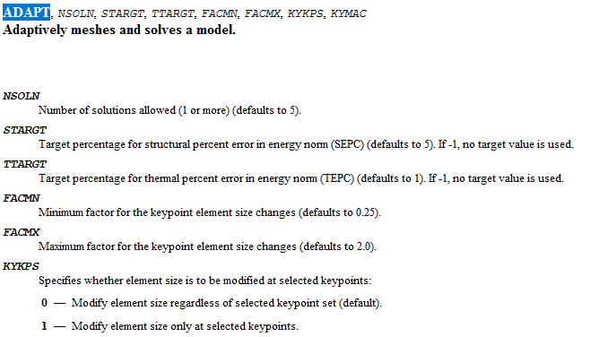 ANSYS自适应网格技术及案例分析（附完整模型分析命令流）的图4