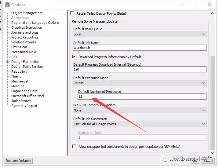 ANSYS Workbench并行计算设置-燃烧吧，电脑的图4