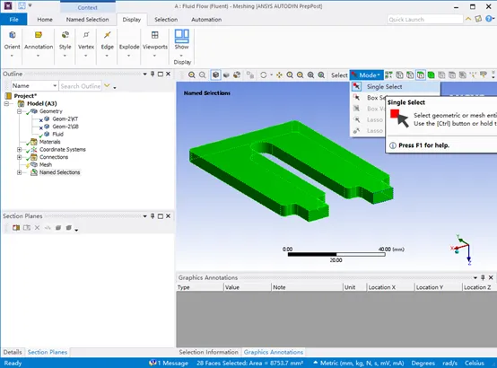 ANSYS Fluent流阻仿真分析详细流程的图19