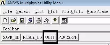 ANSYS经典界面GUI菜单全攻略的图3