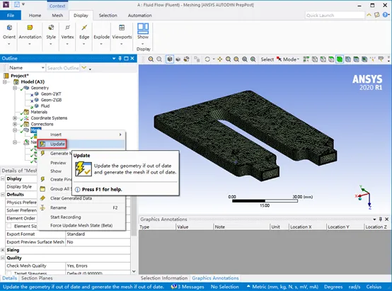 ANSYS Fluent流阻仿真分析详细流程的图32