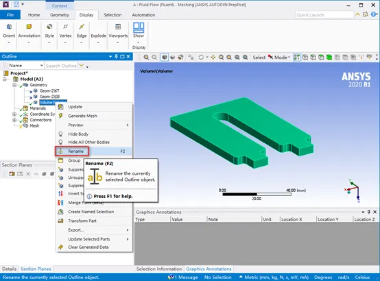 ANSYS Fluent流阻仿真分析详细流程的图14