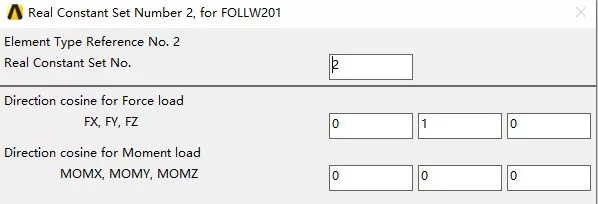 ANSYS特殊单元——Follw201（随动荷载）单元的图2