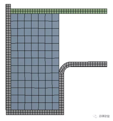 ANSYS网格非线性自适应的图7