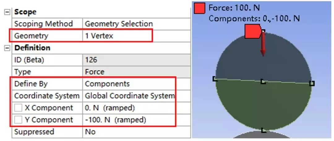 ANSYS Workbench赫兹接触分析实例的图13