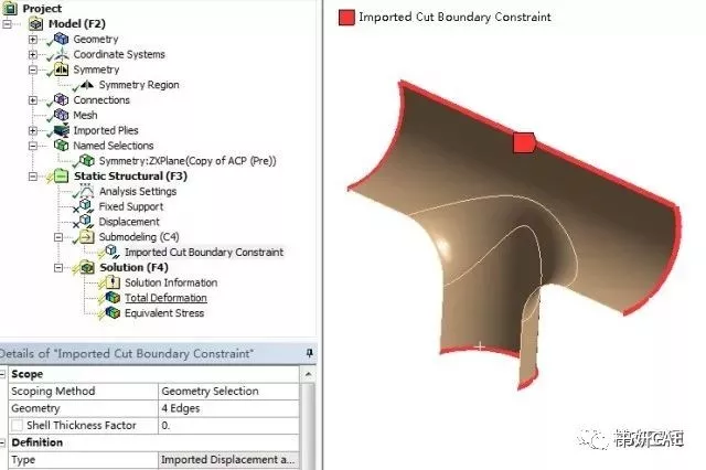 子模型法在ANSYS Composite PrepPost（ACP）复合材料分析中的应用的图9